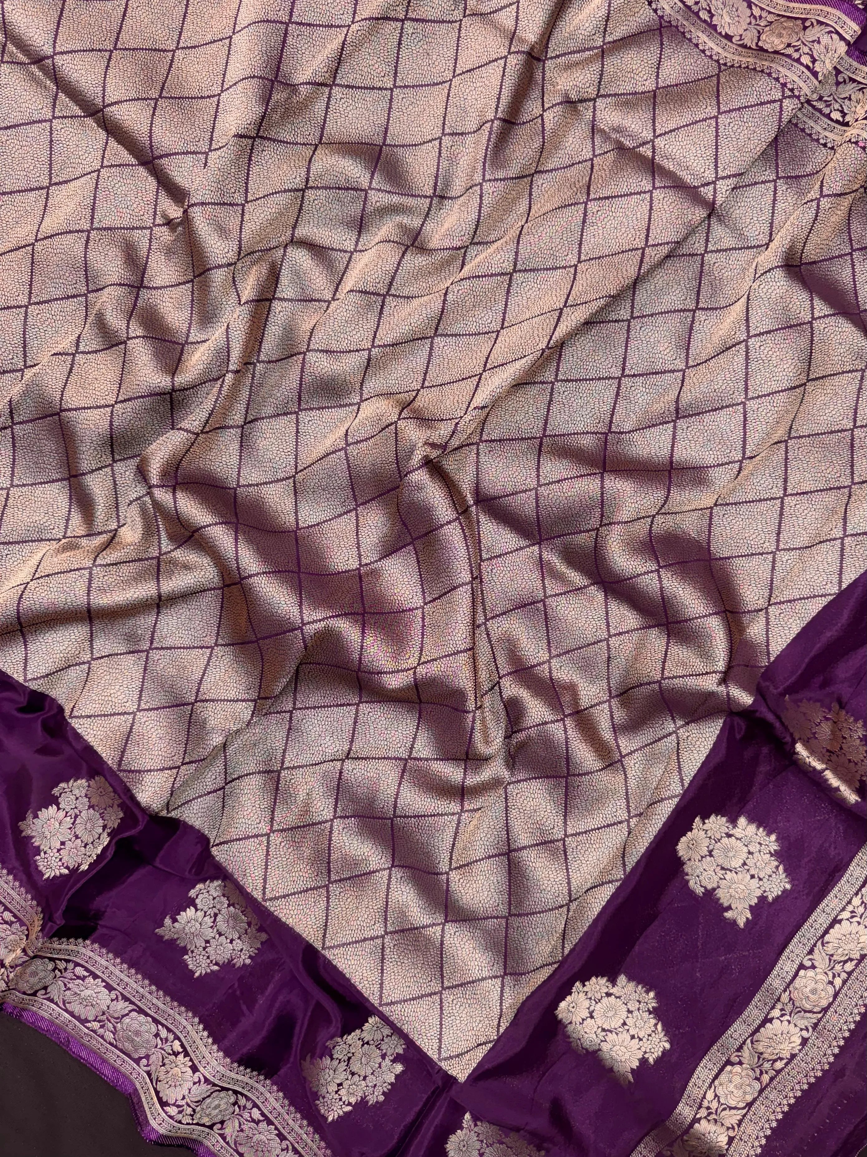 Elegant Raw Mango Silk Saree with Rich Texture (Alfi Buta) 