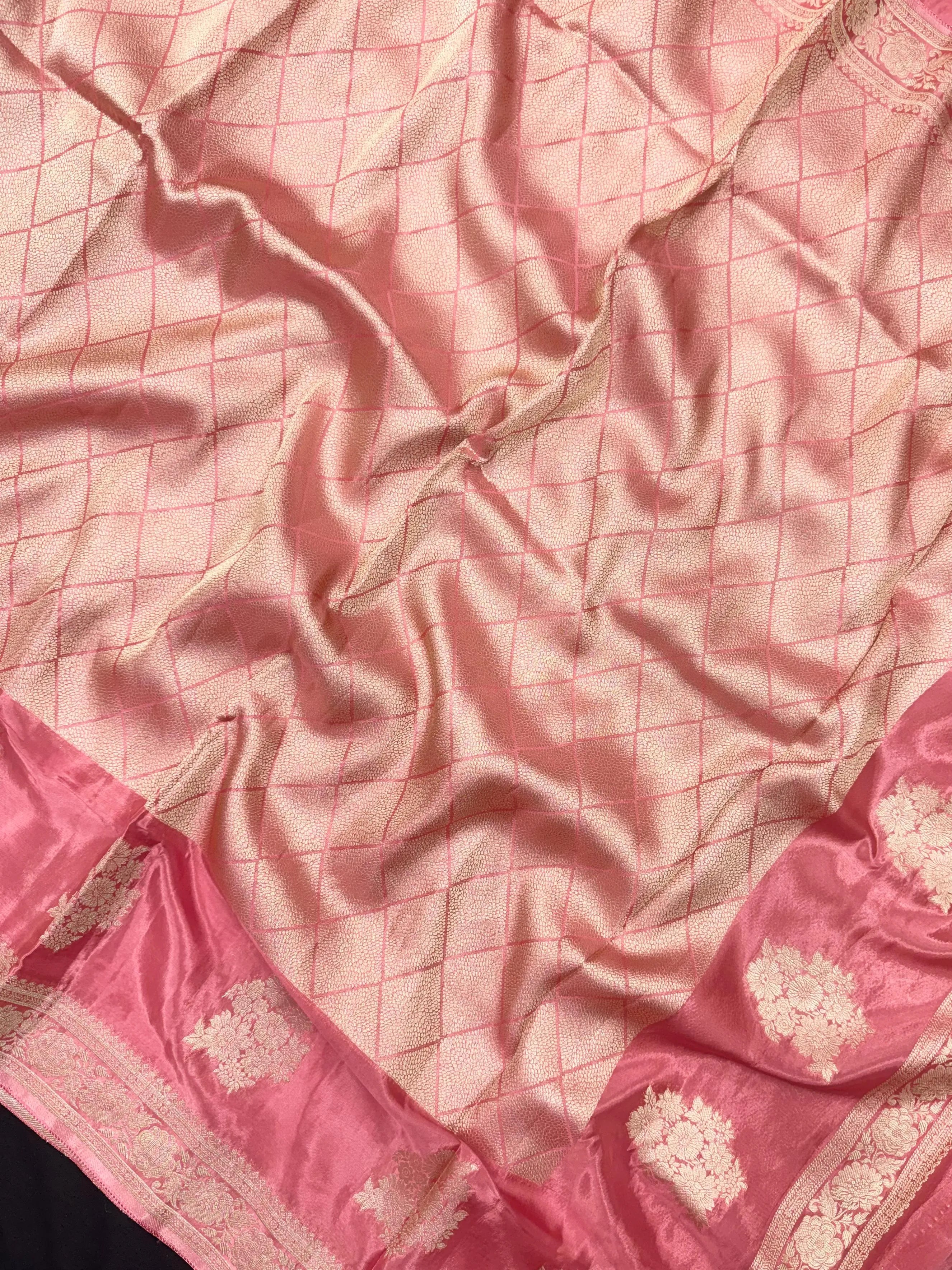 Elegant Raw Mango Silk Saree with Rich Texture (Alfi Buta) 
