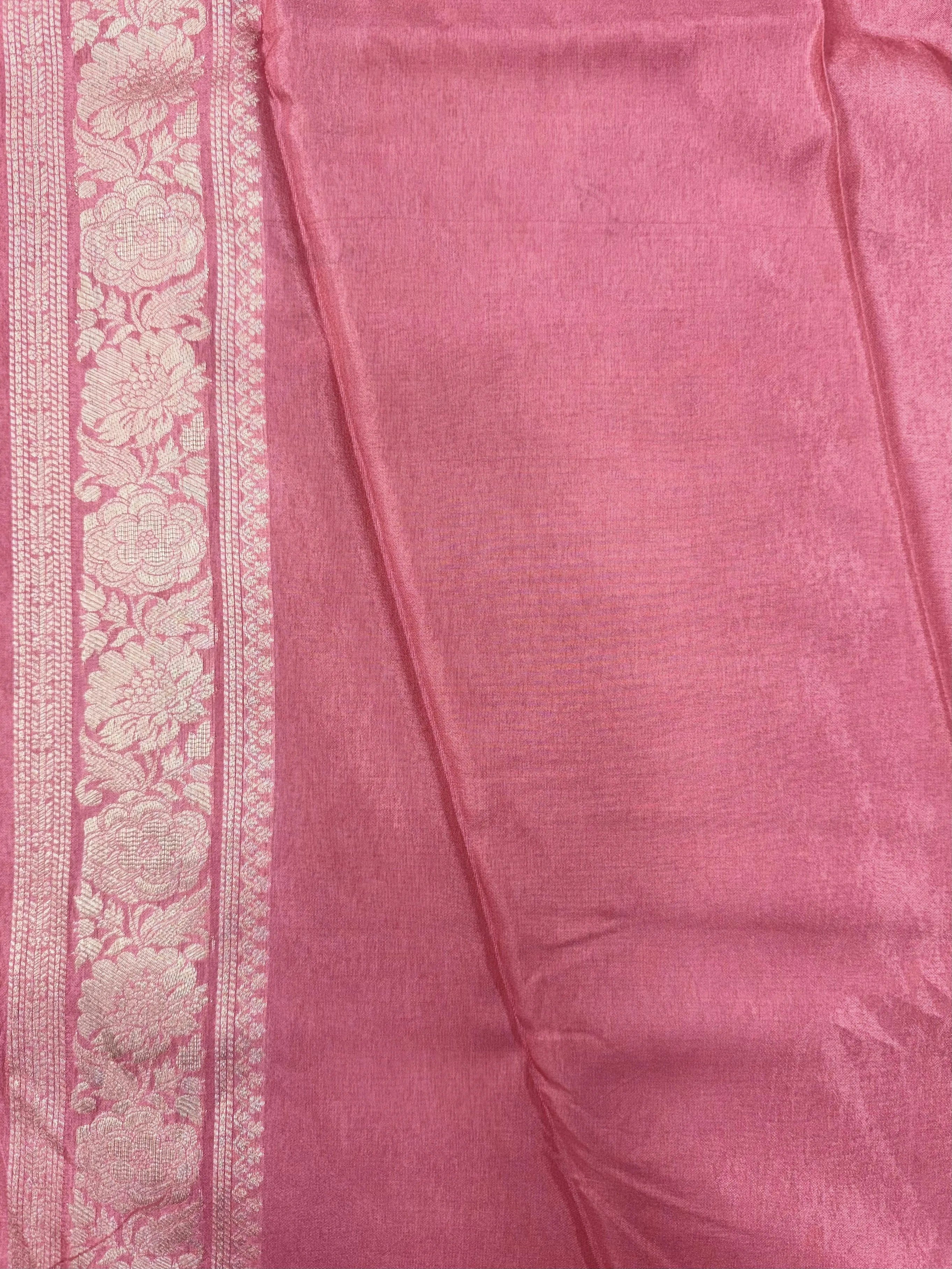 Elegant Raw Mango Silk Saree with Rich Texture (Alfi Buta) 