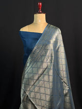 Elegant Raw Mango Silk Saree with Rich Texture (Alfi Buta)