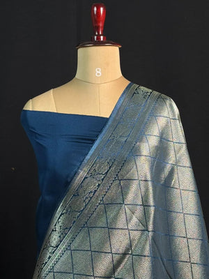 Elegant Raw Mango Silk Saree with Rich Texture (Alfi Buta)