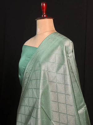 Elegant Raw Mango Silk Saree with Rich Texture (Alfi Buta)