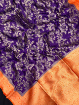Premium Raw Silk Saree – Rich Texture & Lustrous Finish (Anjali Jaal)