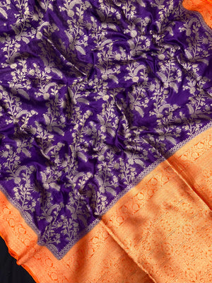 Premium Raw Silk Saree – Rich Texture & Lustrous Finish (Anjali Jaal)