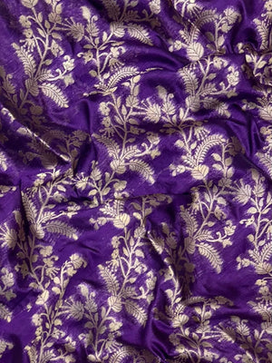 Premium Raw Silk Saree – Rich Texture & Lustrous Finish (Anjali Jaal)