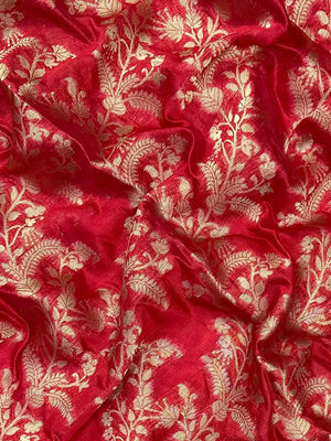 Premium Raw Silk Saree – Rich Texture & Lustrous Finish (Anjali Jaal)