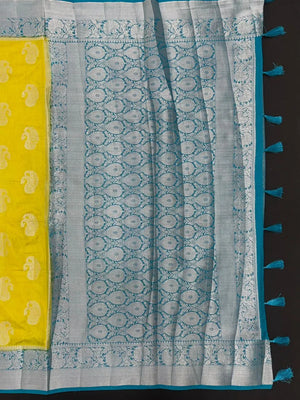 Graceful Flowing Georgette Saree-(Anjali Jaal)