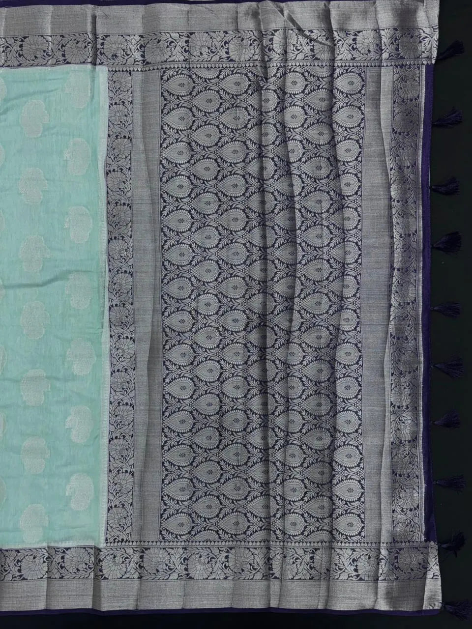 Graceful Flowing Georgette Saree-(Anjali Jaal)