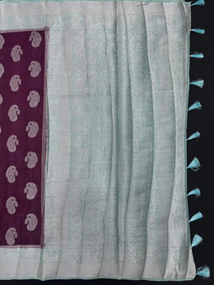 Graceful Flowing Georgette Saree-(Anjali Jaal)