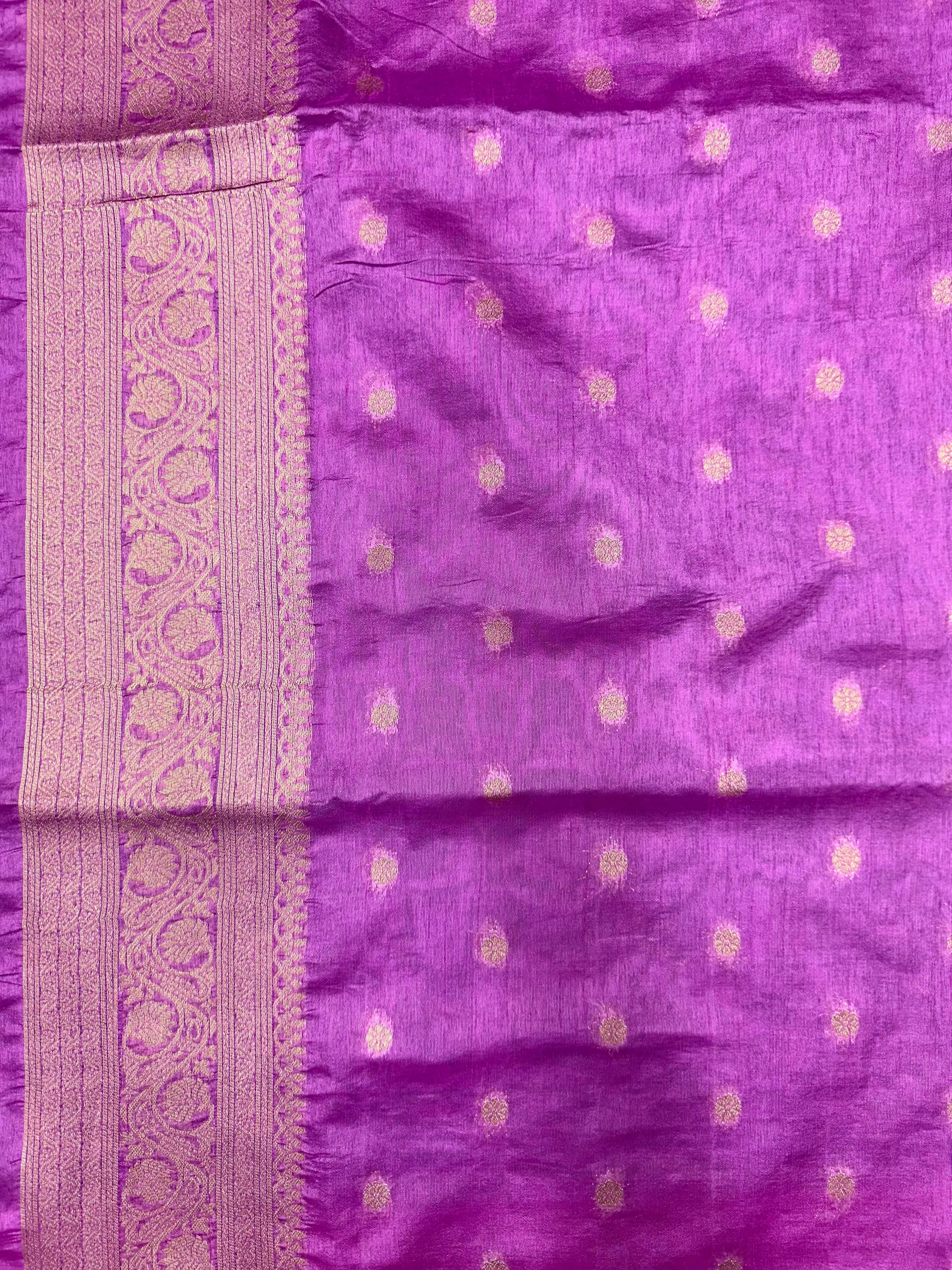 Premium Raw Silk Saree – Rich Texture & Lustrous Finish (Anjali Jaal)