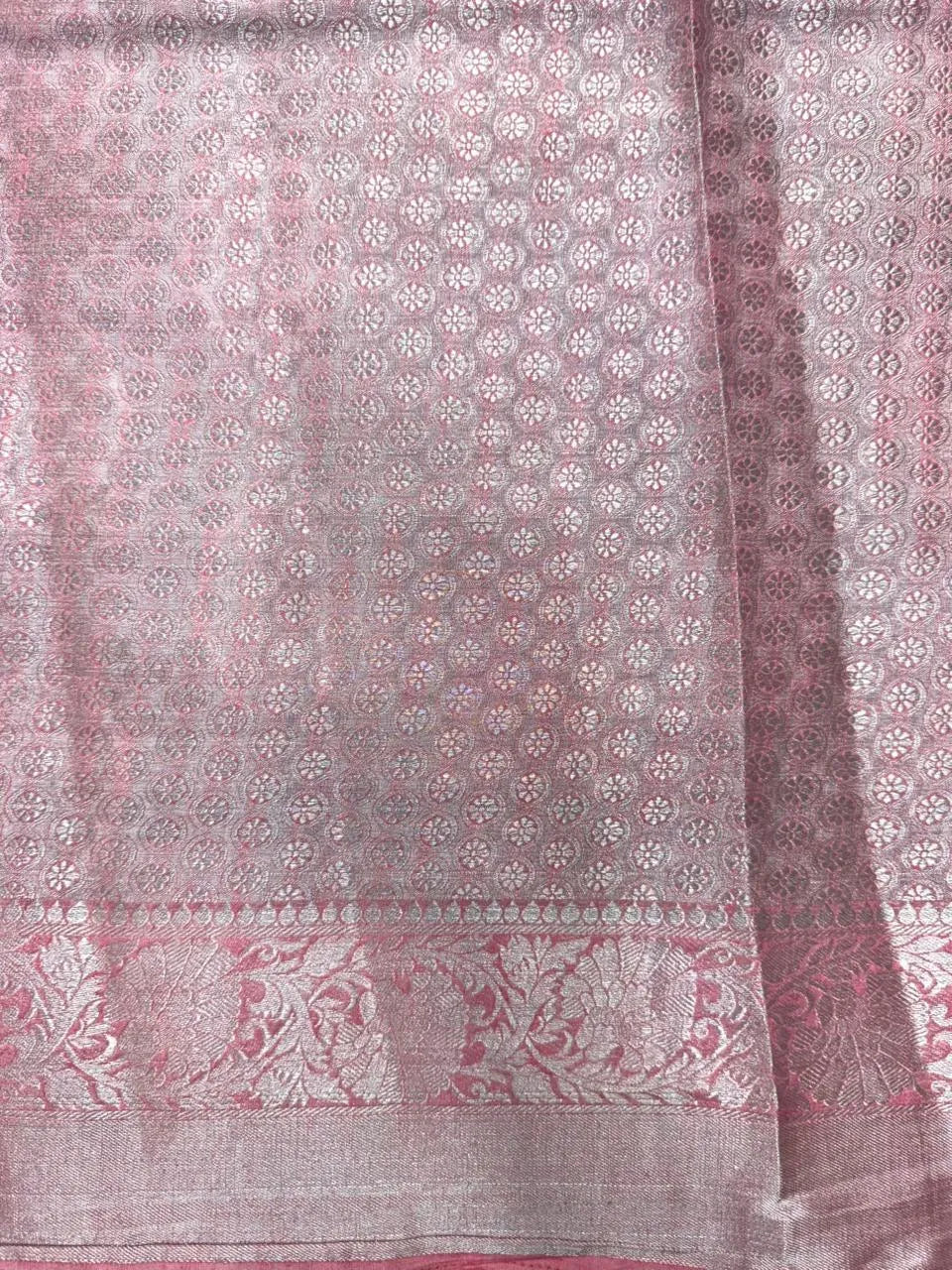 Graceful Flowing Georgette Saree-(Anjali Jaal)