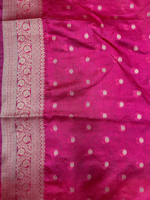 Premium Raw Silk Saree – Rich Texture & Lustrous Finish (Anjali Jaal) 
