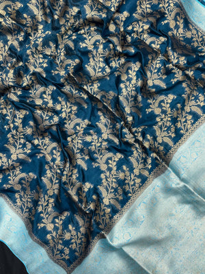 Premium Raw Silk Saree – Rich Texture & Lustrous Finish (Anjali Jaal) 