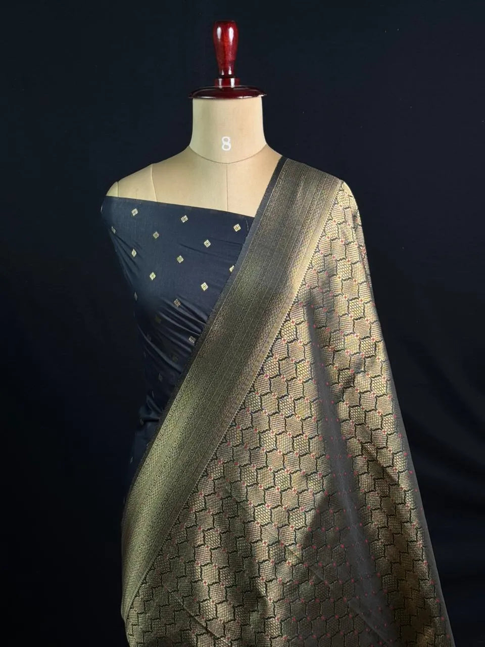 Elegant Soft Georgette Silk Saree 