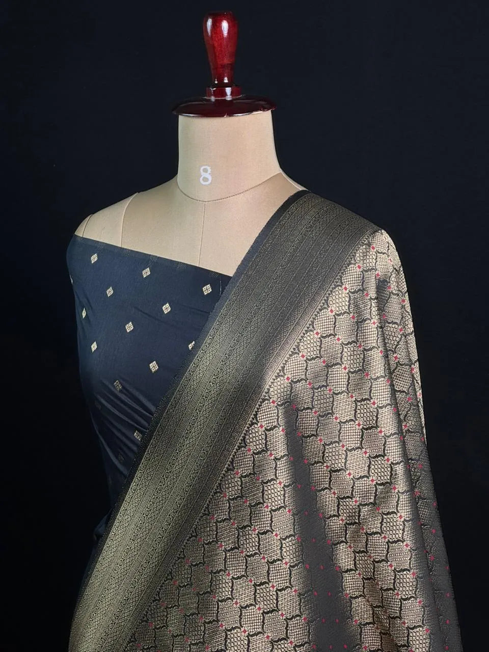 Elegant Soft Georgette Silk Saree 