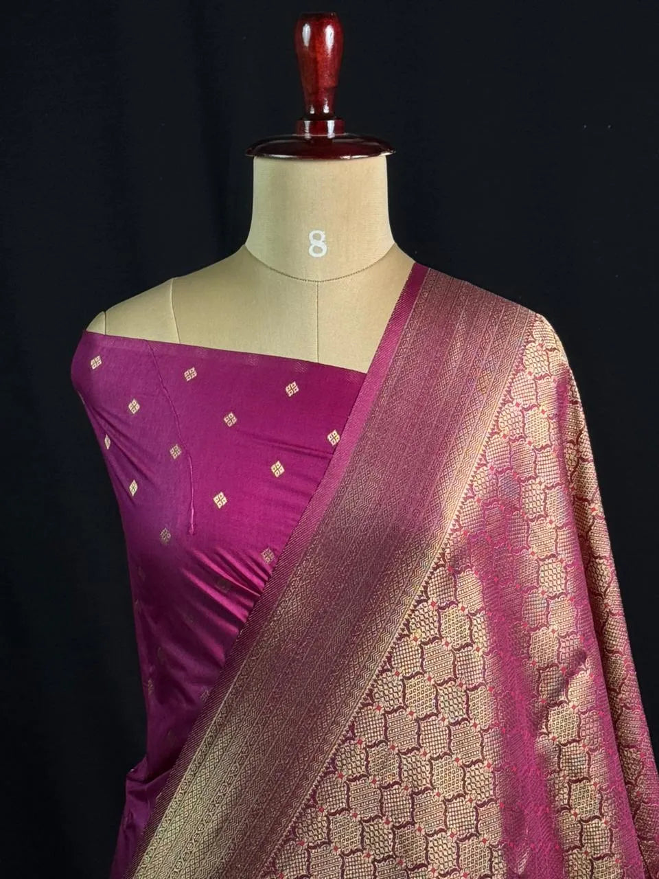 Elegant Soft Georgette Silk Saree 