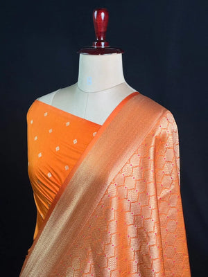 Elegant Soft Georgette Silk Saree 