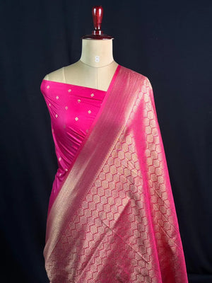 Elegant Soft Georgette Silk Saree 