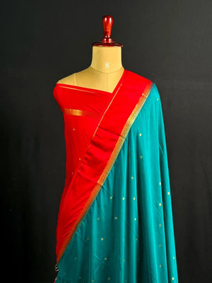 BTX CNT Crepe Saree – Elegant Drape with a Contemporary Finish