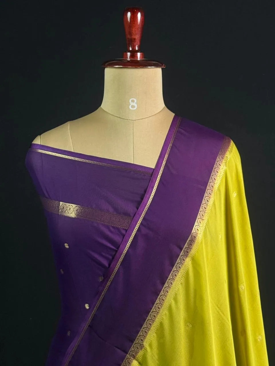 BTX CNT Crepe Saree – Elegant Drape with a Contemporary Finish