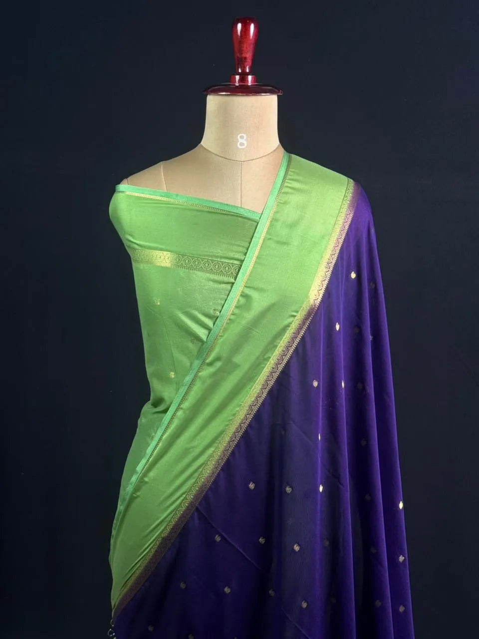 BTX CNT Crepe Saree – Elegant Drape with a Contemporary Finish