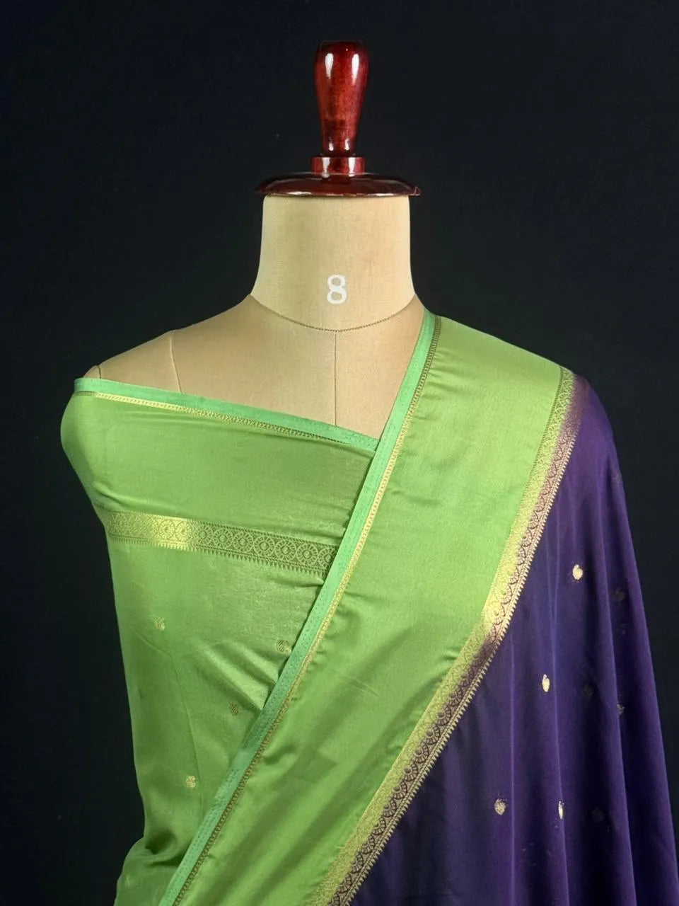 BTX CNT Crepe Saree – Elegant Drape with a Contemporary Finish
