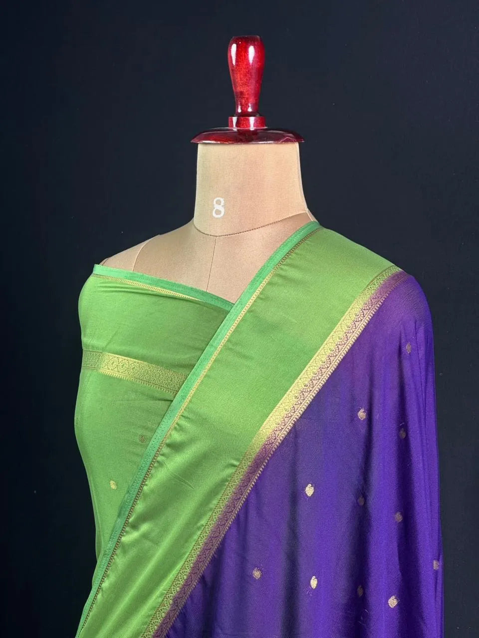 BTX CNT Crepe Saree – Elegant Drape with a Contemporary Finish