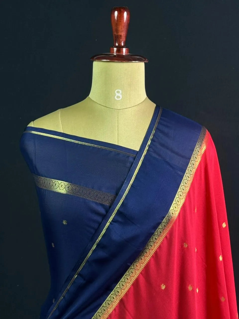 BTX CNT Crepe Saree – Elegant Drape with a Contemporary Finish