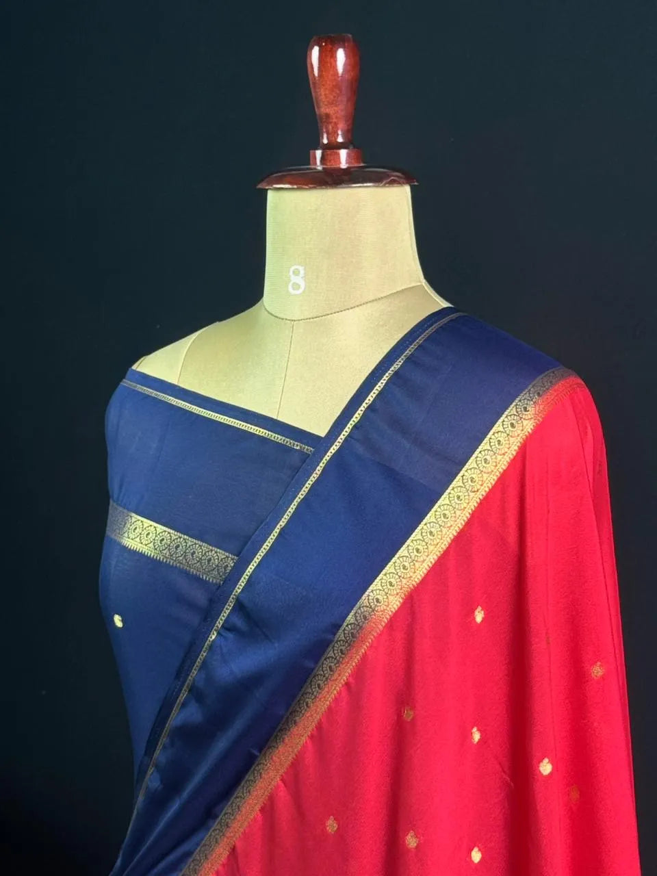 BTX CNT Crepe Saree – Elegant Drape with a Contemporary Finish