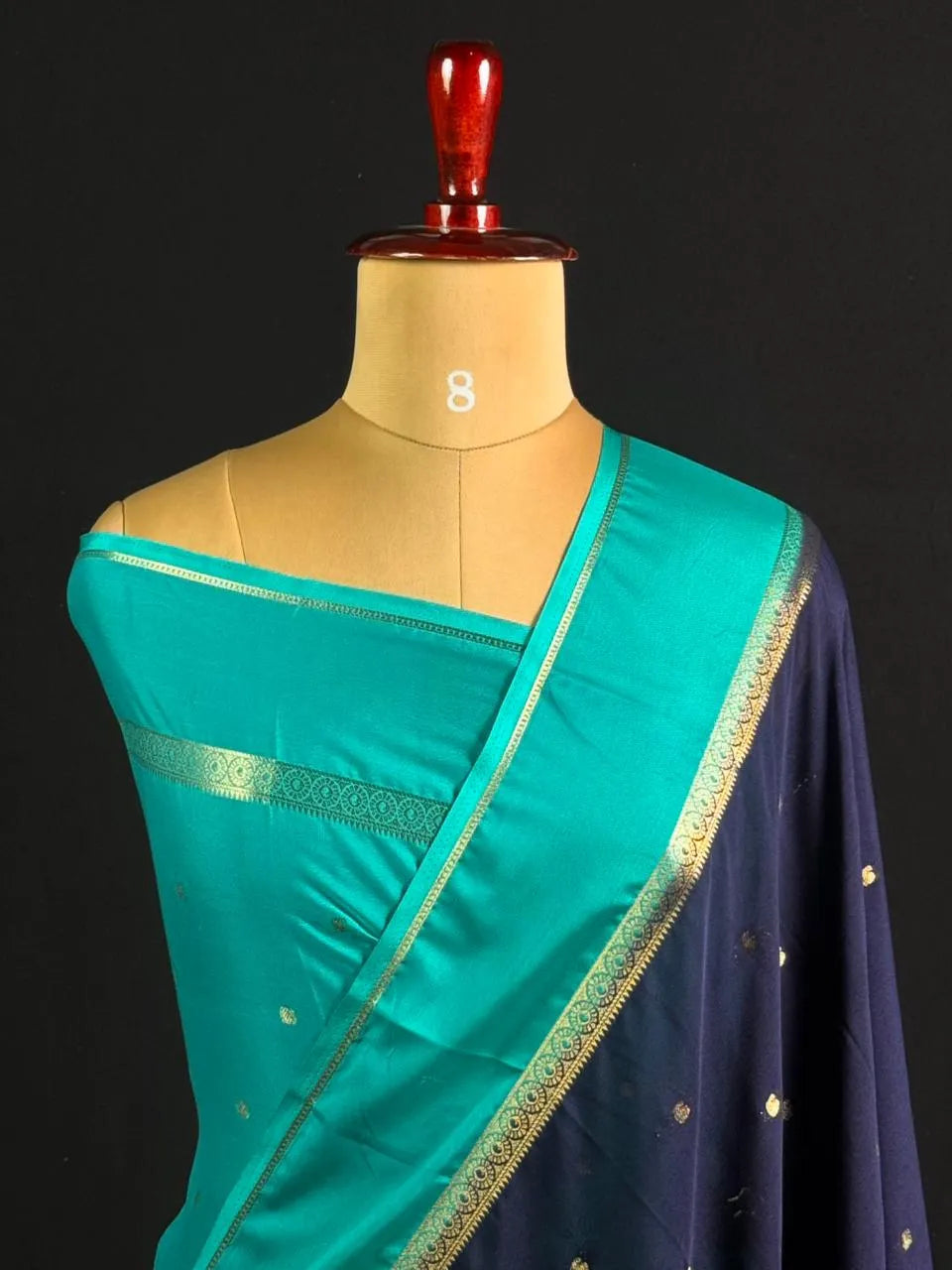 BTX CNT Crepe Saree – Elegant Drape with a Contemporary Finish