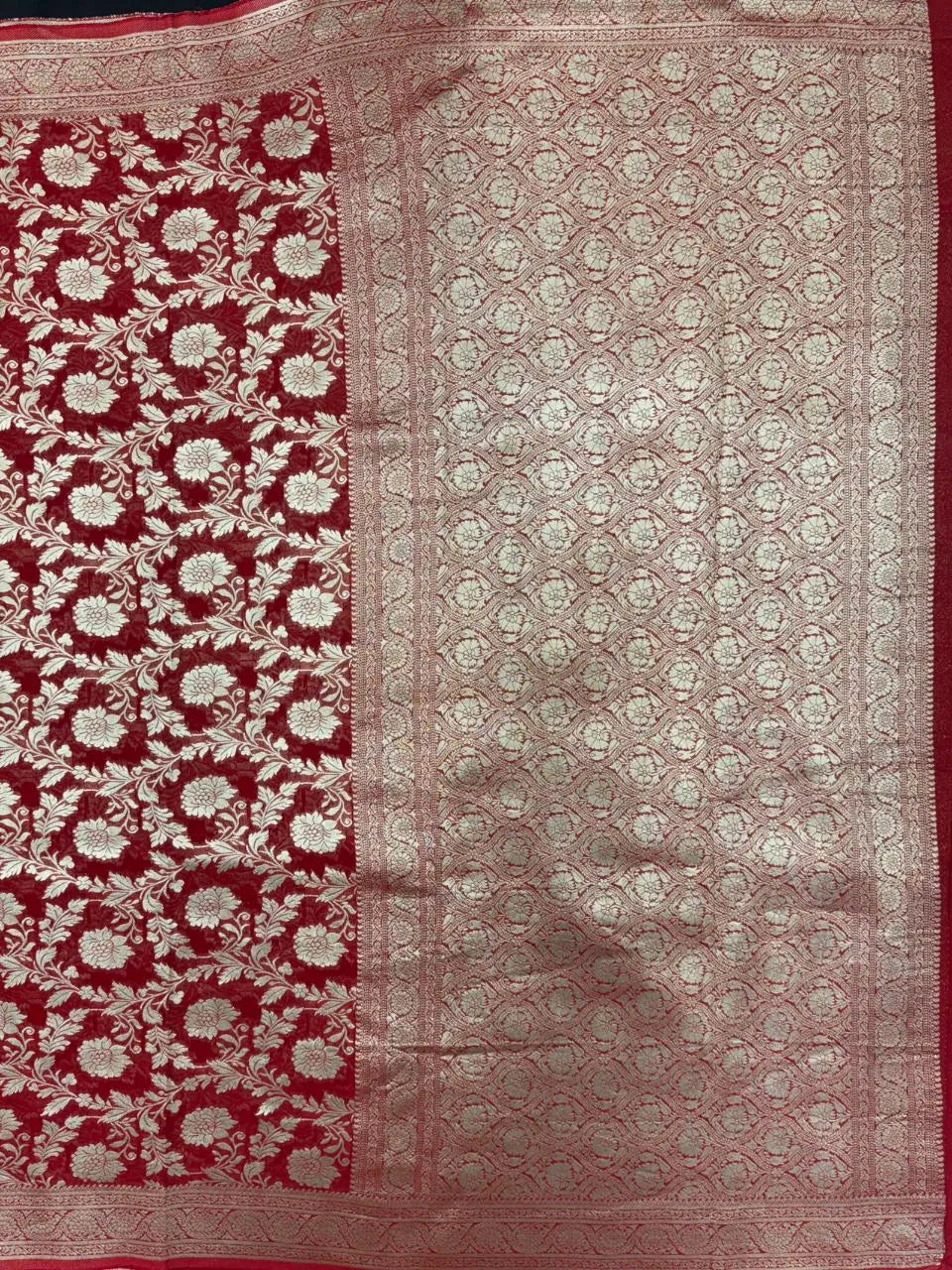 Elegant Semi Georgette Saree with Graceful Drape-Banarasi Viscose