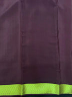 Pure Mysore Crepe Silk Saree-Bhanu Checks