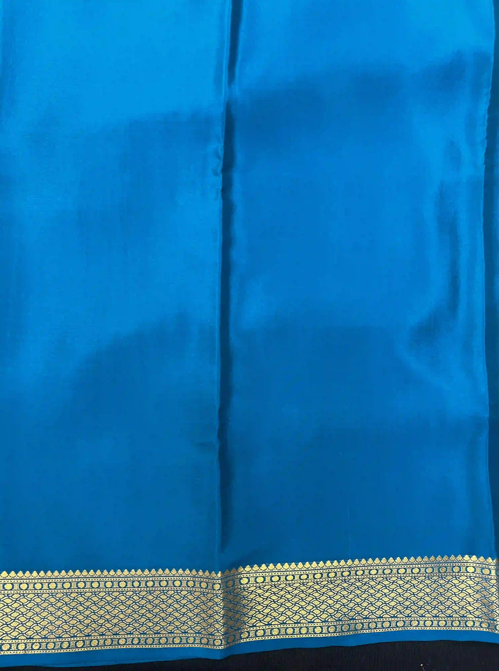 Pure Mysore Crepe Silk Saree-Bhanu Checks