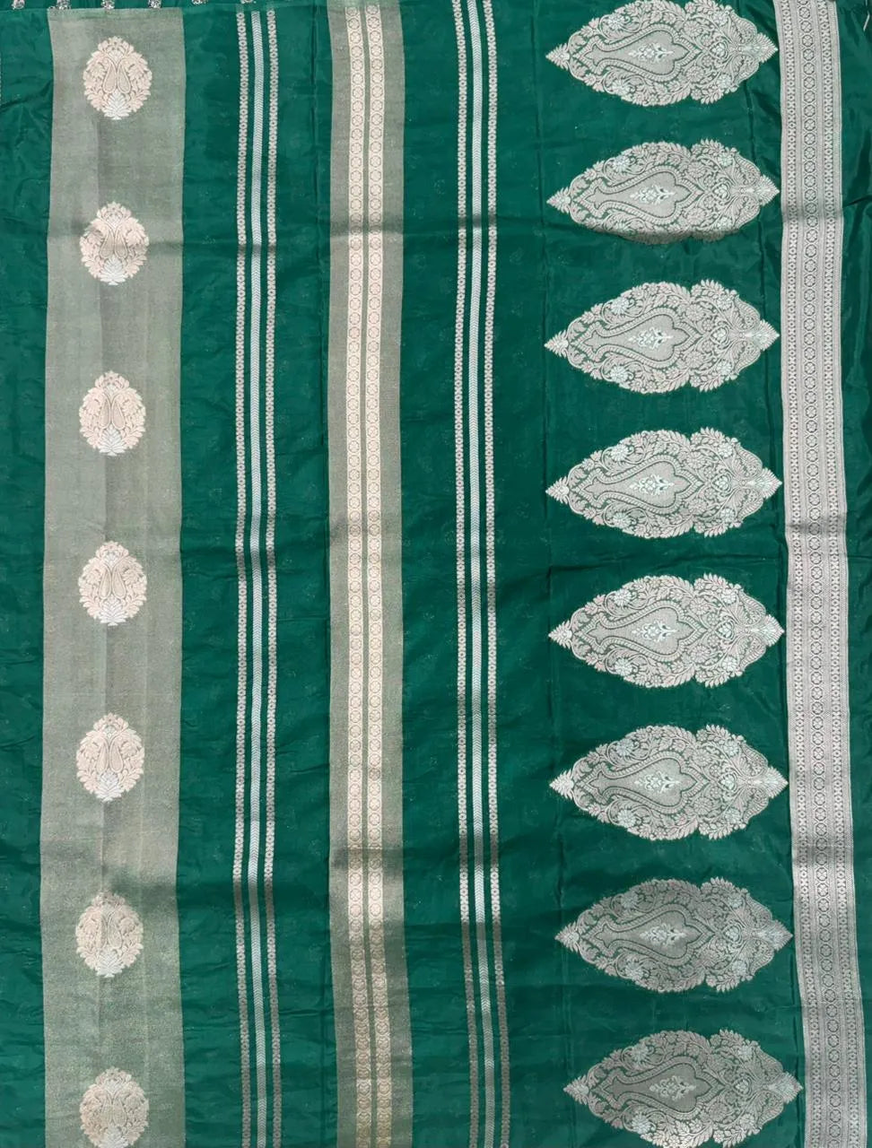 Elegant Semi Mysore Crepe Silk Saree