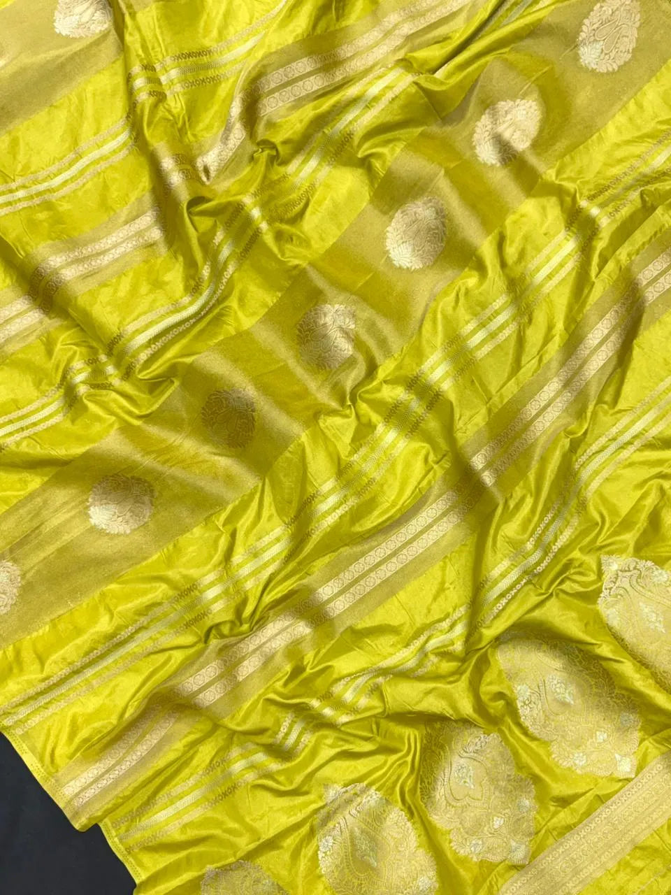 Elegant Semi Mysore Crepe Silk Saree