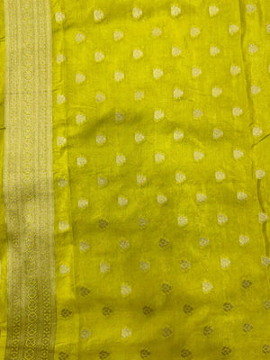 Elegant Semi Mysore Crepe Silk Saree