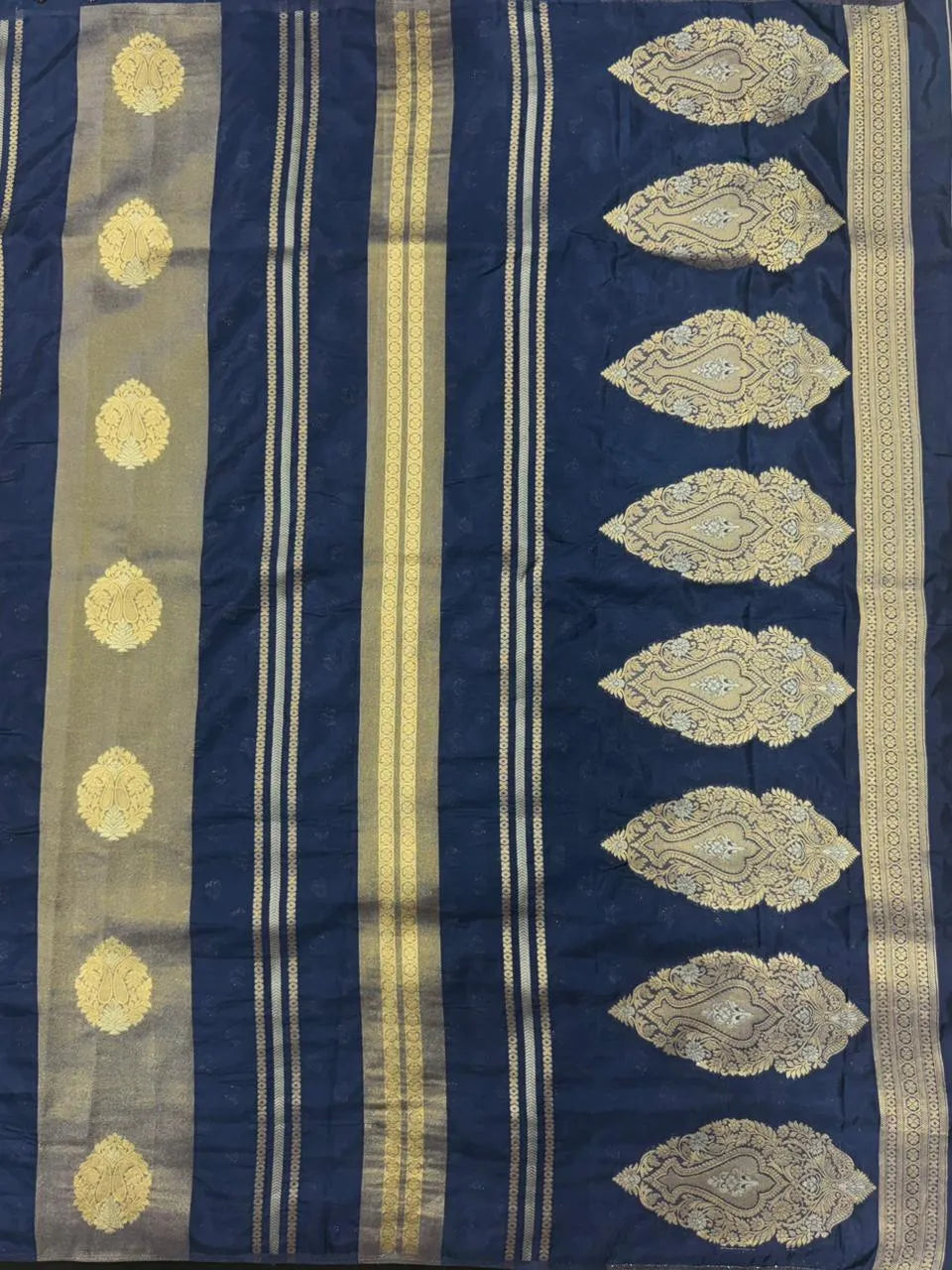 Elegant Semi Mysore Crepe Silk Saree