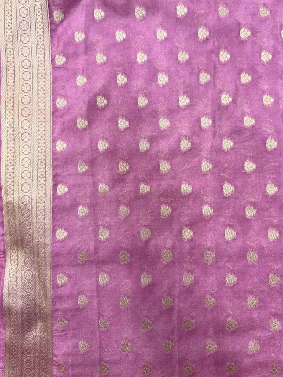 Elegant Semi Mysore Crepe Silk Saree