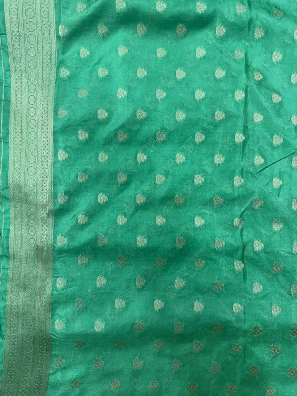 Elegant Semi Mysore Crepe Silk Saree