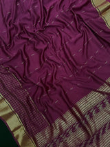 Elegant Malai Cotton Saree – Soft, Comfortable & Traditional Weave (Binny Crape RZ)