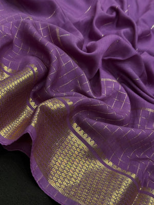 Elegant Malai Cotton Saree – Soft, Comfortable & Traditional Weave (Binny Crape RZ)