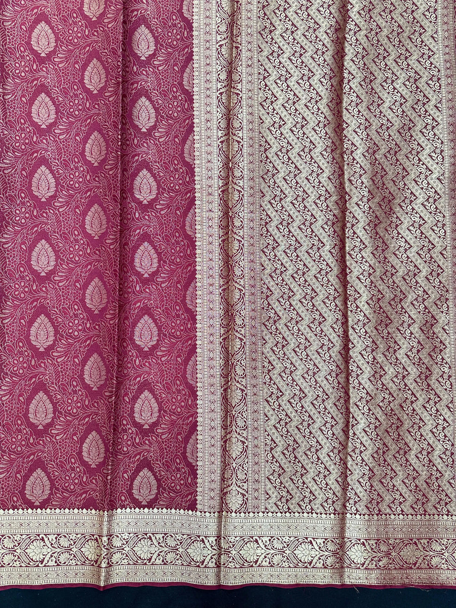 Binny Crepe Saree – Smooth Drape with Effortless Elegance
