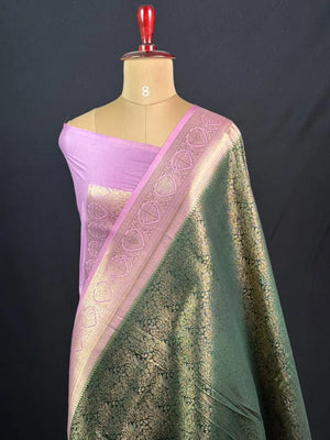 Elegant Carron Silk Saree – Timeless Grace & Luxury