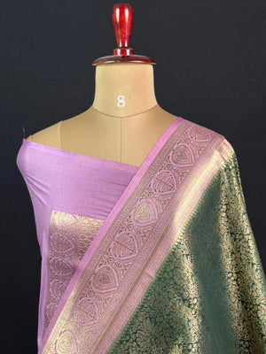Elegant Carron Silk Saree – Timeless Grace & Luxury
