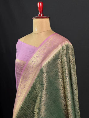 Elegant Carron Silk Saree – Timeless Grace & Luxury