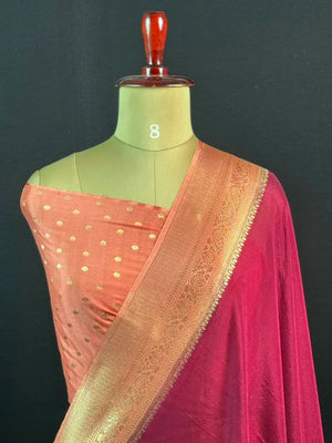 Versatile Semi Crepe Silk Saree with Classic Appeal