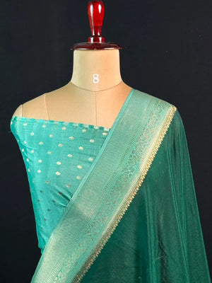 Versatile Semi Crepe Silk Saree with Classic Appeal