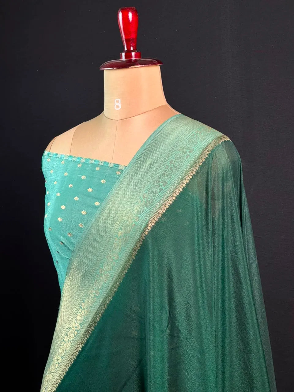 Versatile Semi Crepe Silk Saree with Classic Appeal