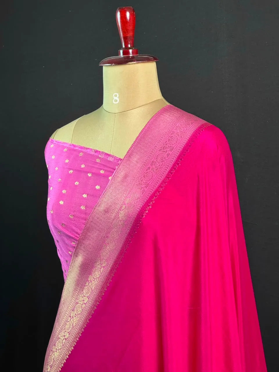 Versatile Semi Crepe Silk Saree with Classic Appeal