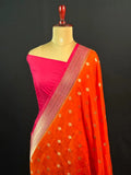 Party Wear Semi Georgette Silk Saree – Modern Elegance
